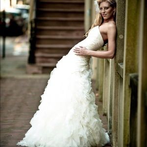 Maggie Sottero ivory wedding dress size 6
